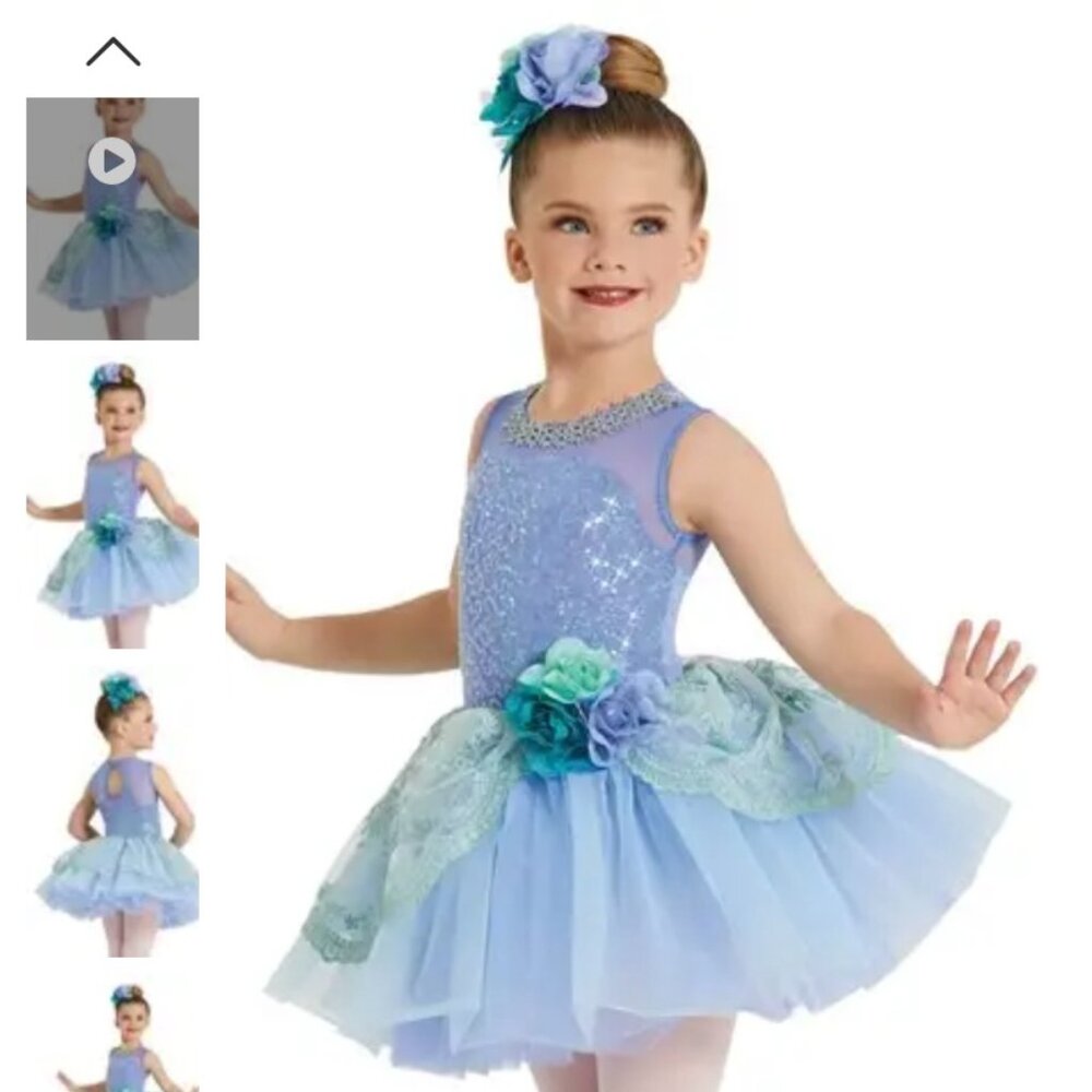 Weissman An Innocent Warrior Floral Dance Dress Costume